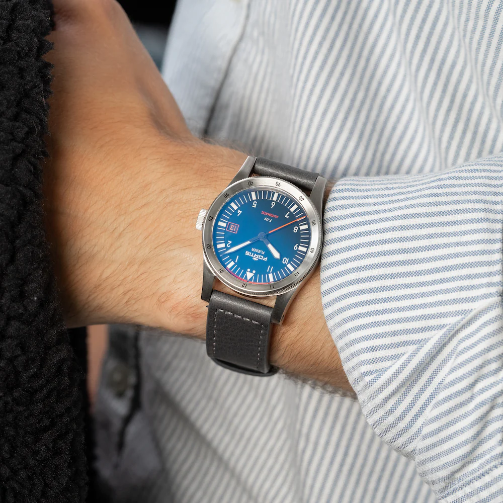 Fortis Watch Flieger F39 Midnight Blue - Image 11