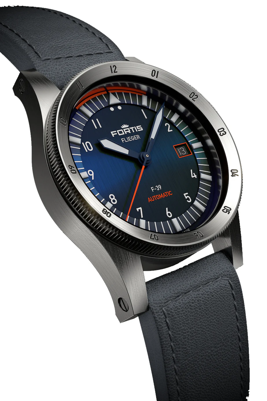 Fortis Watch Flieger F39 Midnight Blue - Image 3