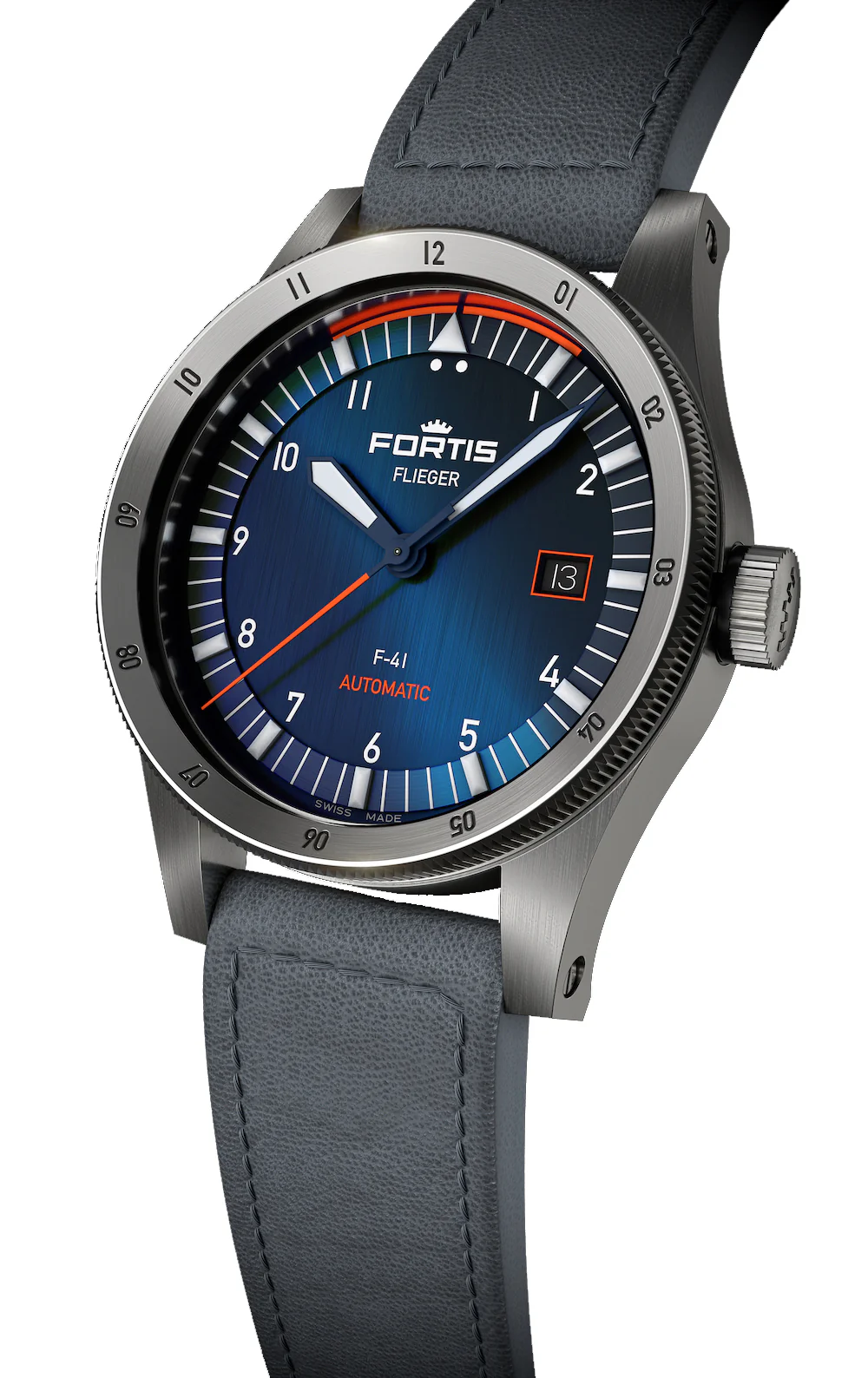Fortis Watch Flieger F41 Midnight Blue D - Image 2