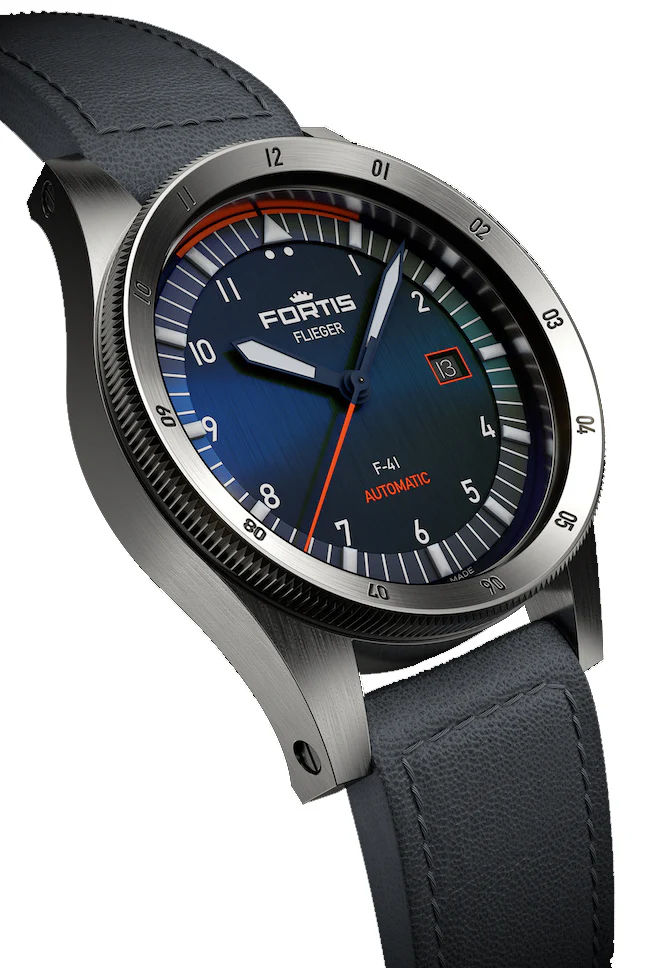 Fortis Watch Flieger F41 Midnight Blue D - Image 3