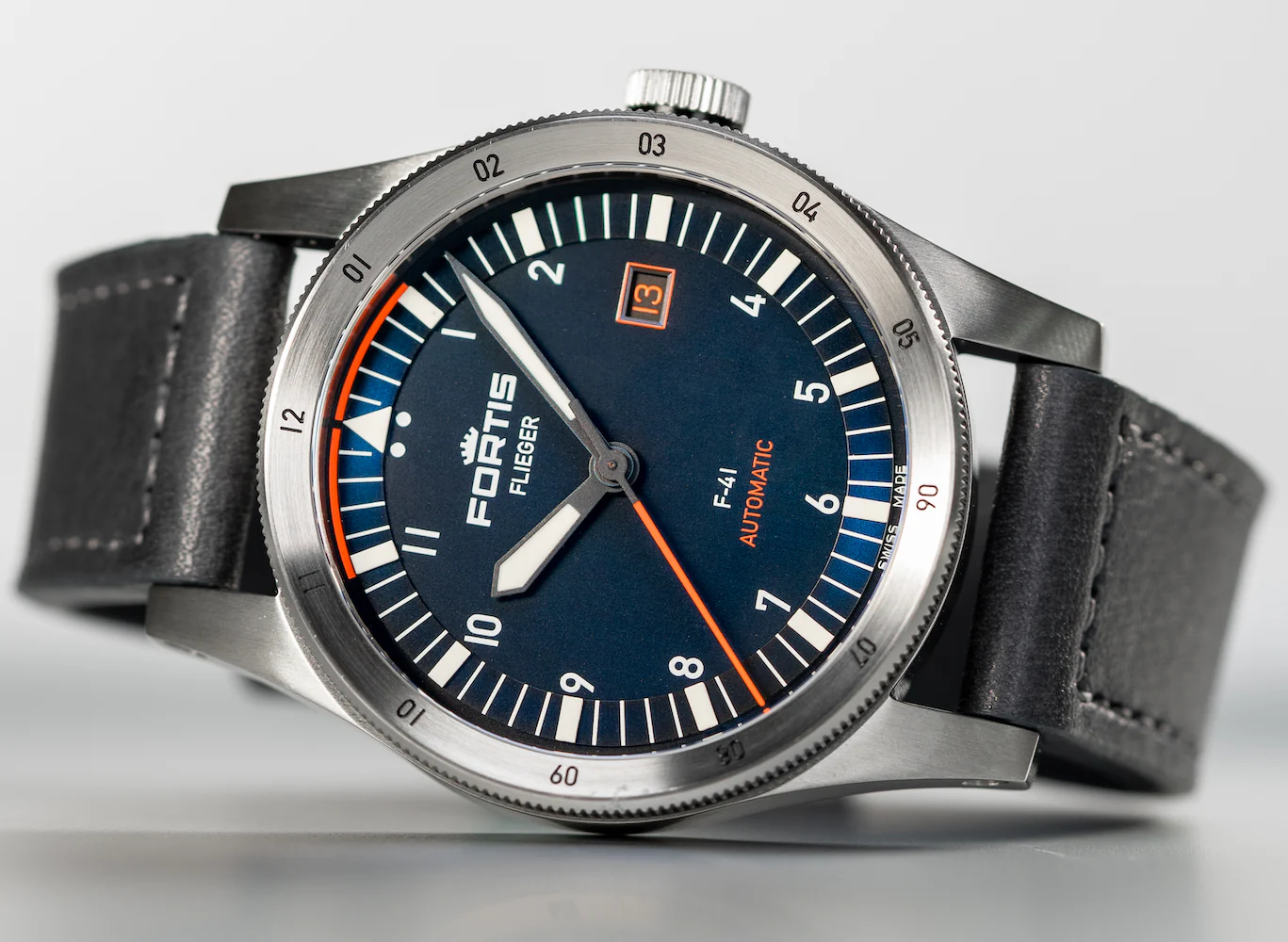 Fortis Watch Flieger F41 Midnight Blue D - Image 4
