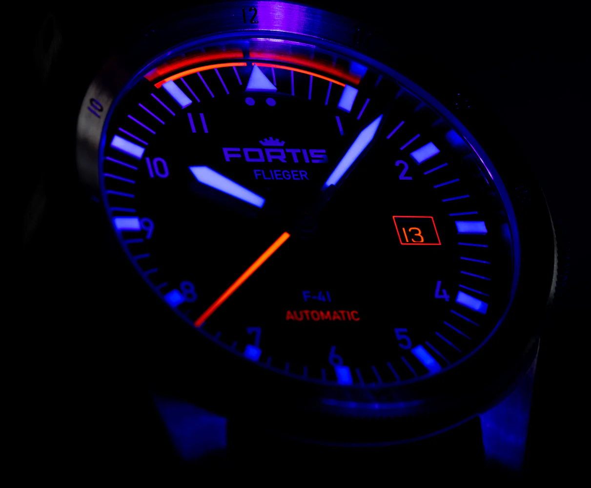 Fortis Watch Flieger F41 Midnight Blue D - Image 6