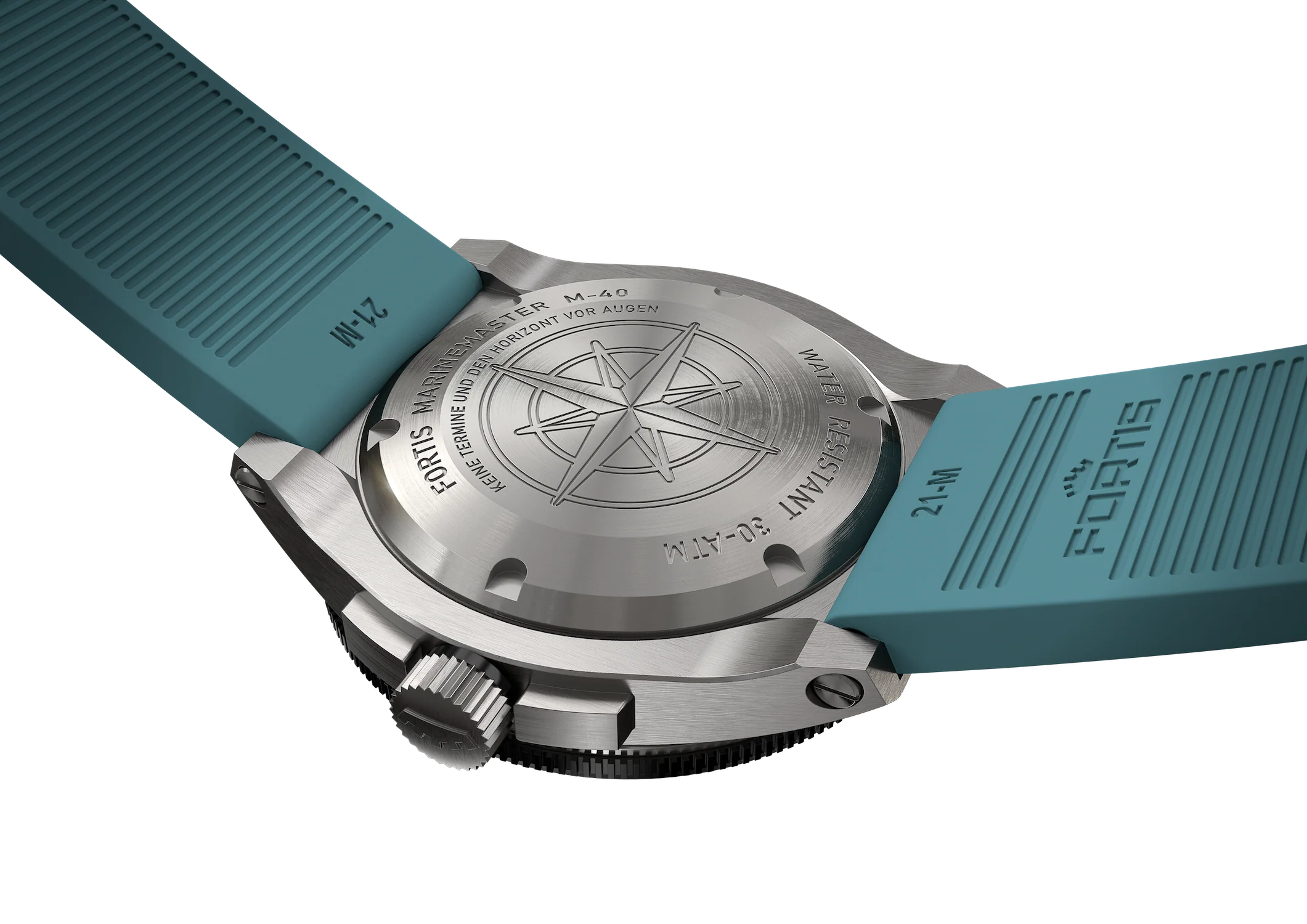 Fortis Marinemaster M-40 Serenity Blue Watch - Image 3