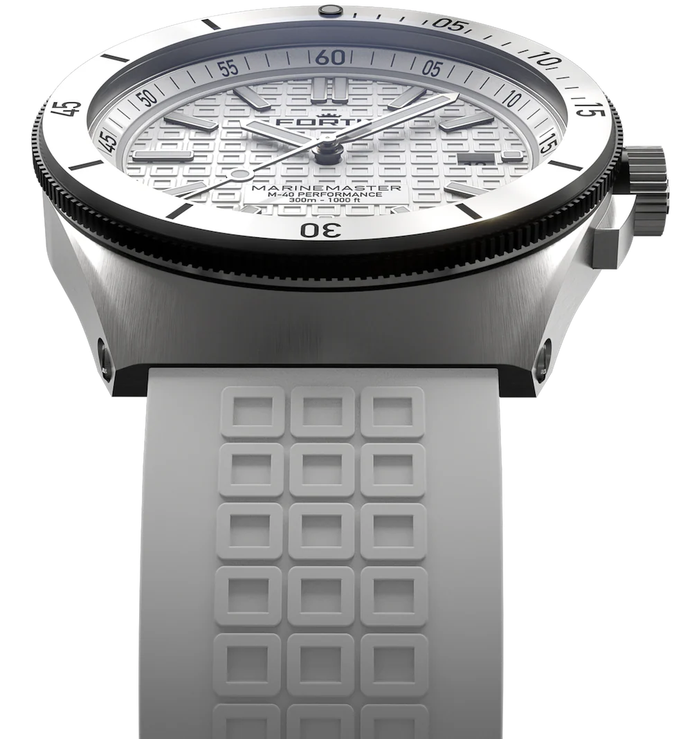 Fortis Marinemaster M-40 Snow White Watch - Image 7