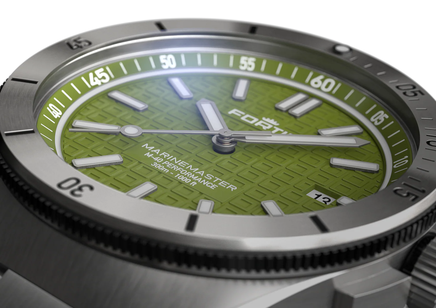 Fortis Marinemaster M-40 Woodpecker Green Watch - Image 11