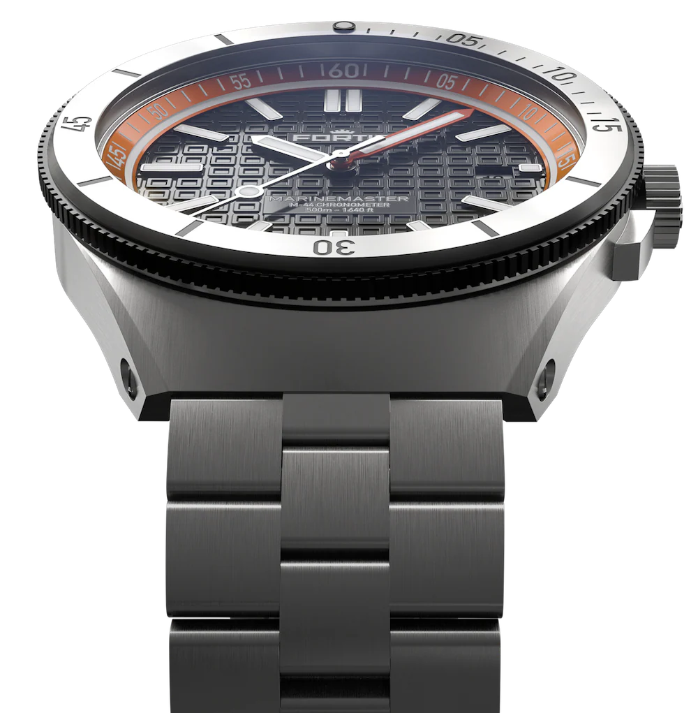Fortis Marinemaster M-44 Amber Orange Watch - Image 6