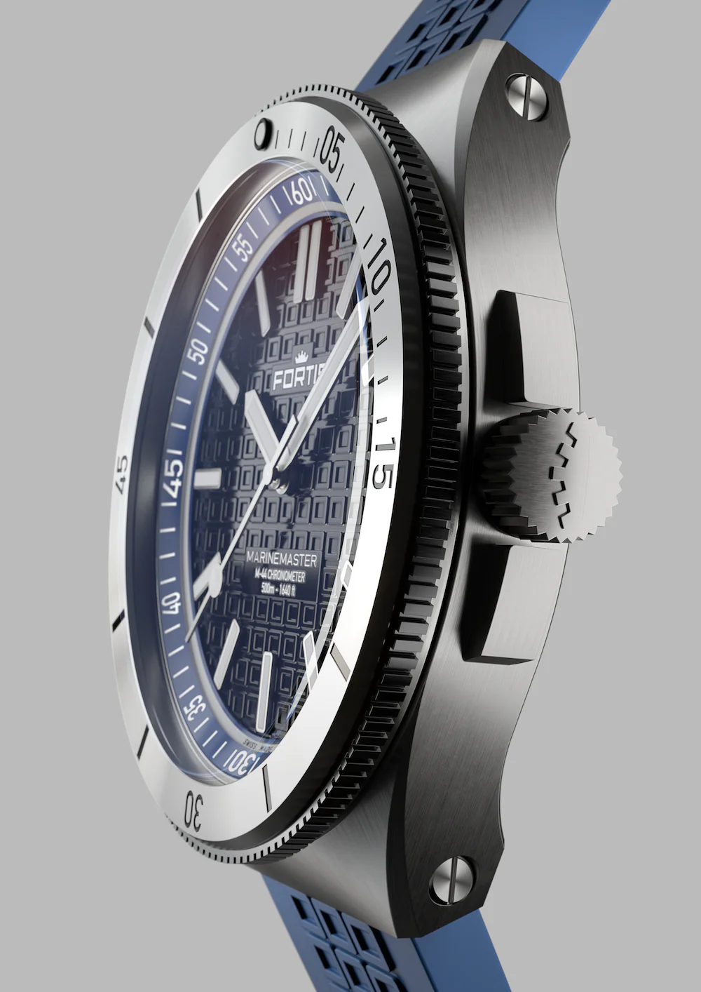Fortis Marinemaster M 44 Ocean Blue Watch - Image 5
