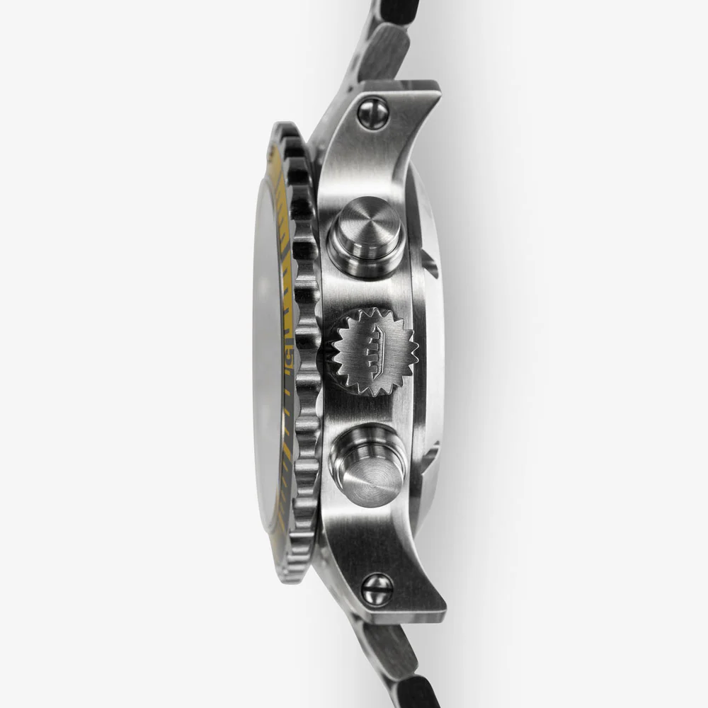 Fortis Watch Marinemaster Yellow Chronograph - Image 3