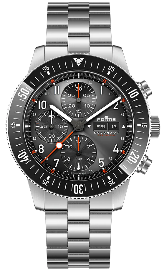 Fortis Watch Novonaut N-42 First Edition Bracelet Limited Edition