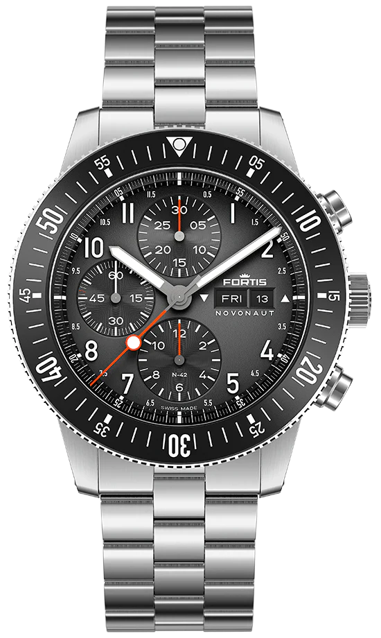 Fortis Novonaut N-42 Legacy Edition Bracelet Watch