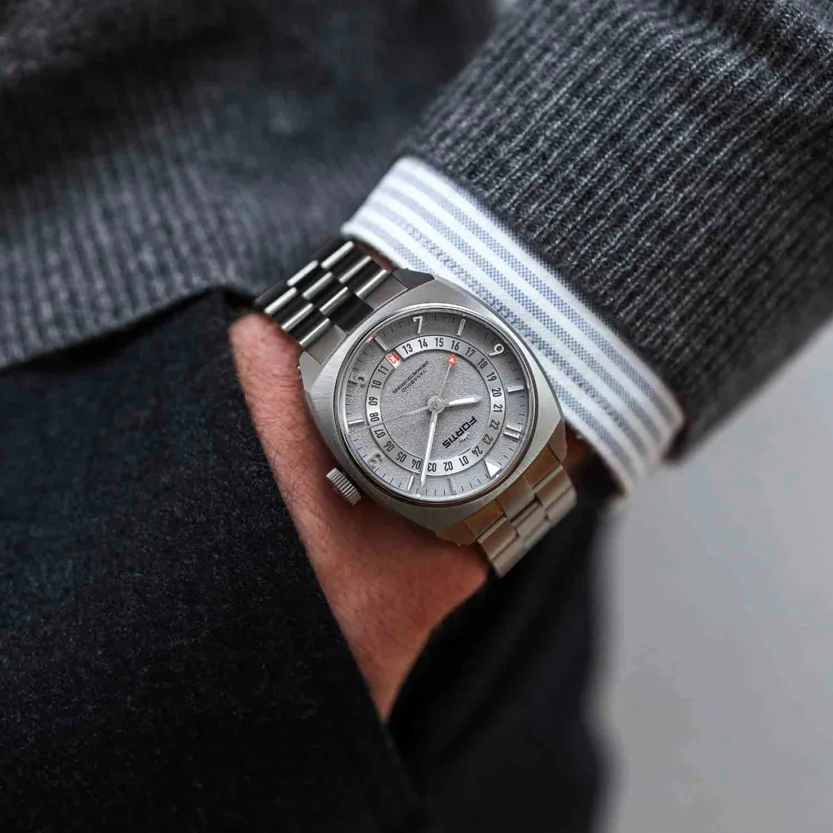 Fortis Vagabond V-40 Stormy Grey Watch - Image 6