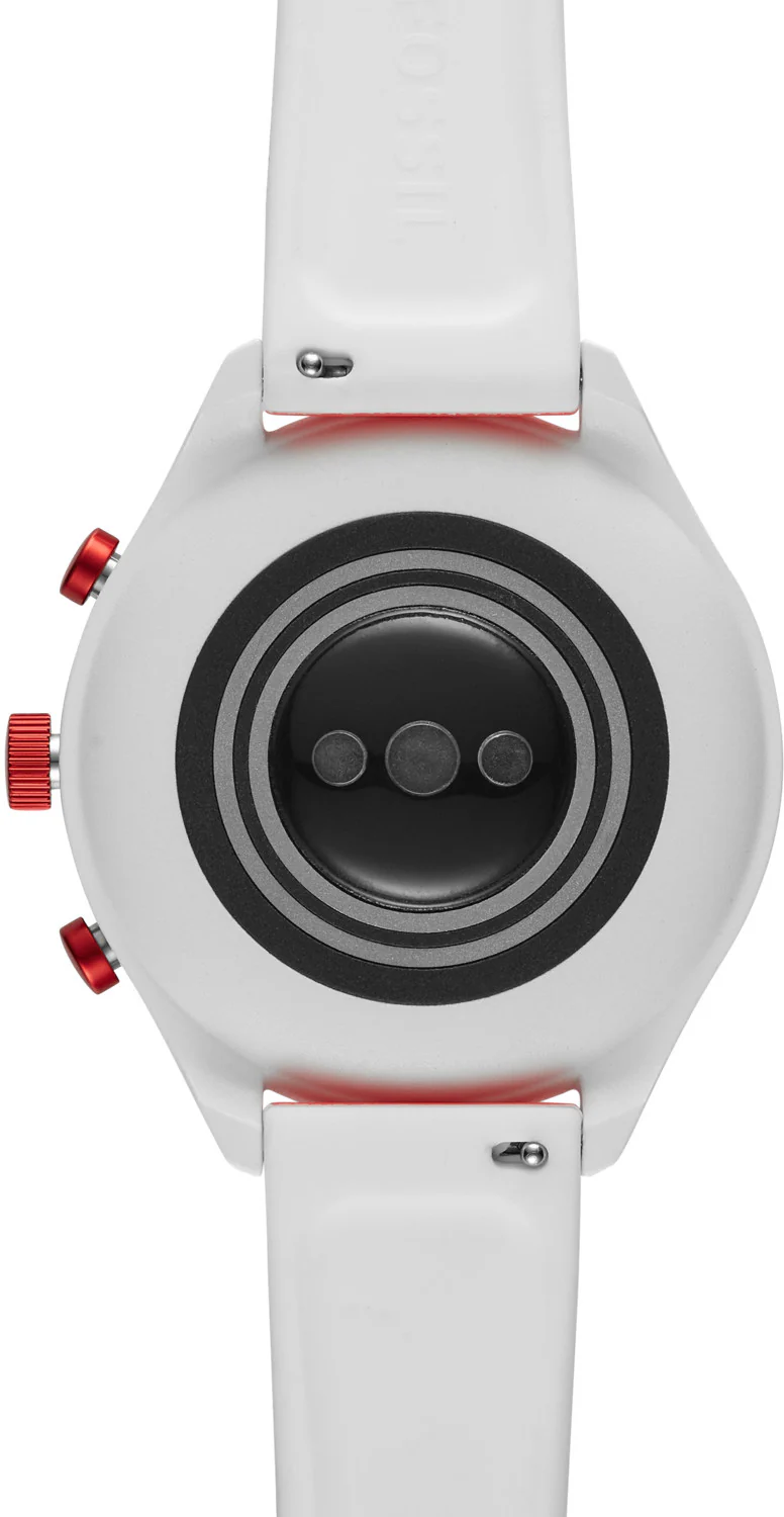 Fossil Watch Sport Smartwatch Red Silicone - Image 4