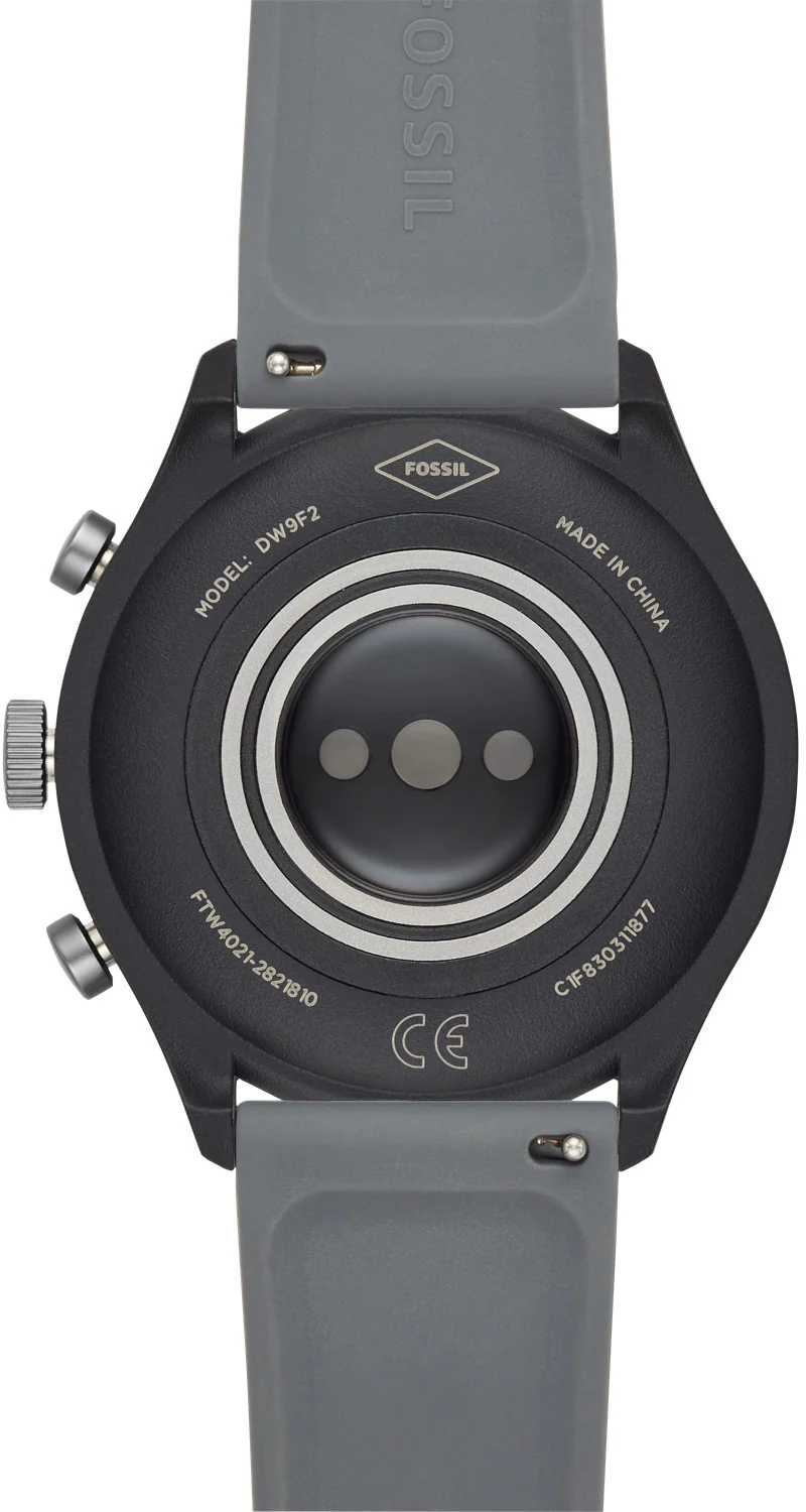 Fossil Watch Sport Smartwatch Smokey Blue Silicone - Image 2