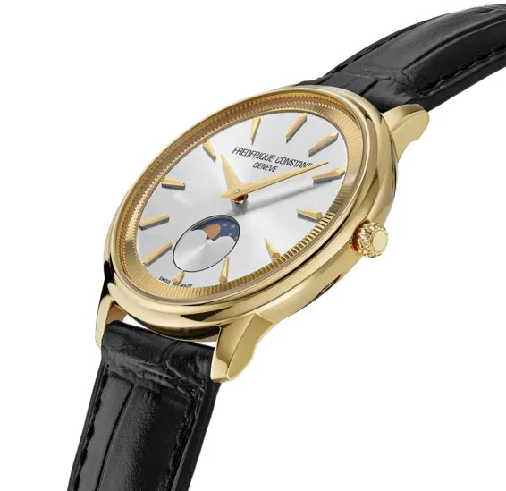 Frederique Constant Moneta Classic Moonphase Watch - Image 2