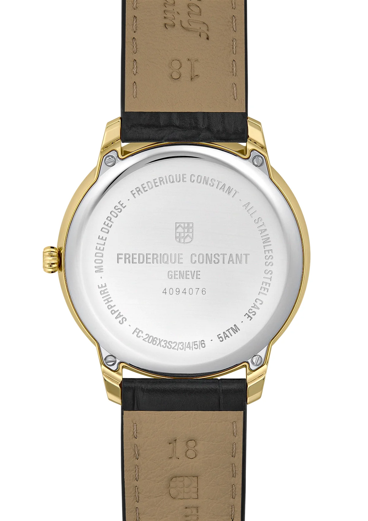 Frederique Constant Moneta Classic Moonphase Watch - Image 3