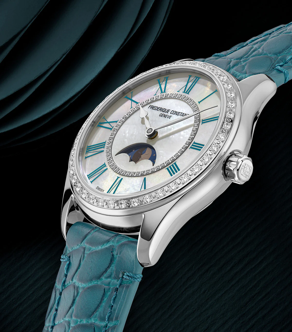 Frederique Constant Watch Classics Elegance Luna Ladies - Image 3