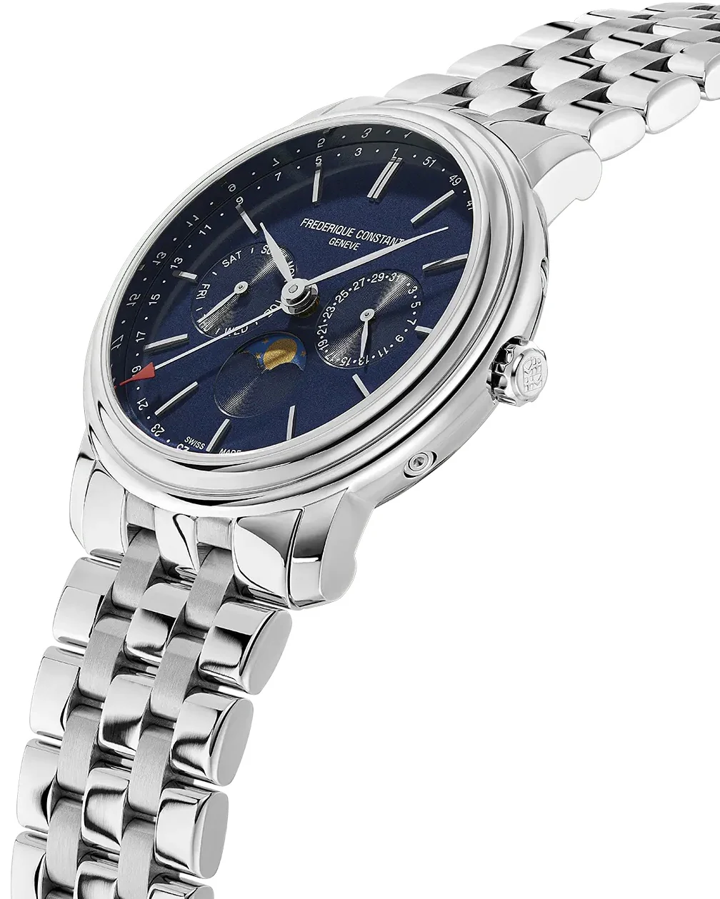 Frederique Constant Watch Classics Index Business Timer - Image 2