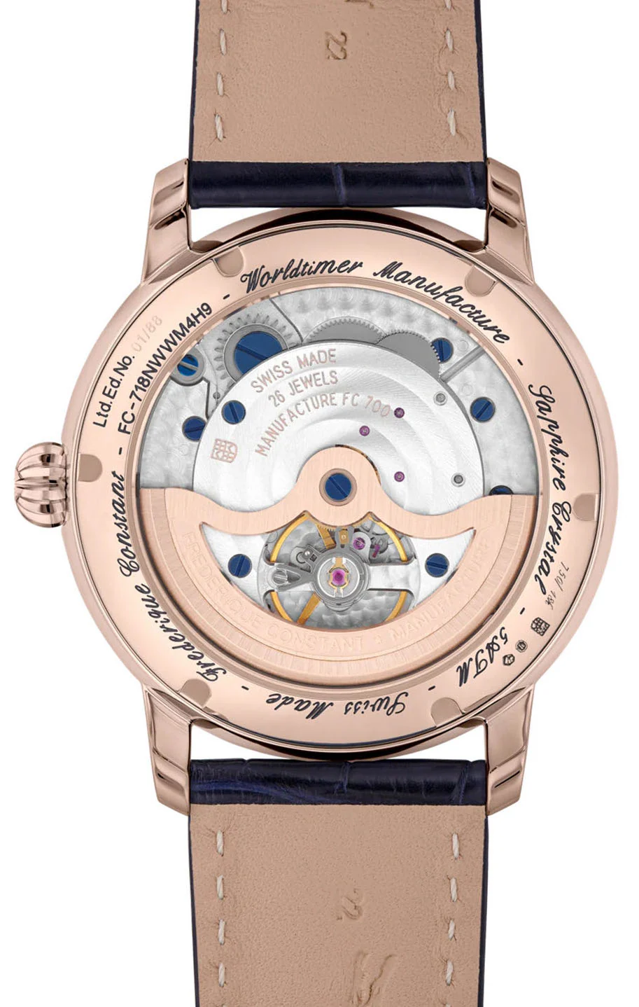 Frederique Constant Watch Classics Worldtimer Manufacture Limited Edition - Image 3