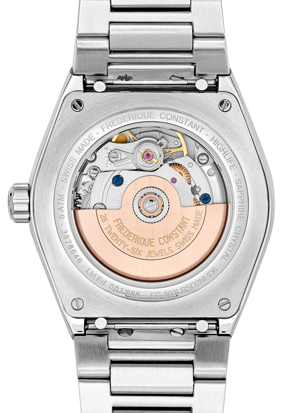 Frederique Constant Watch Highlife Automatic Sparkling Ladies - Image 3