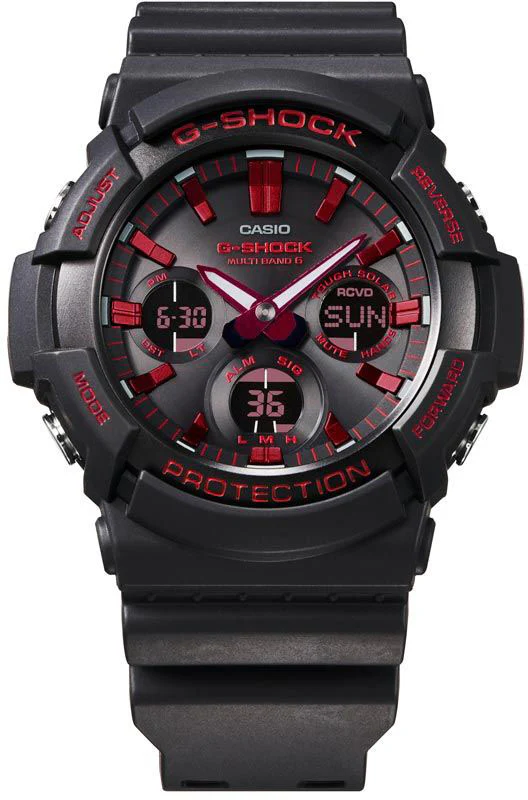 G-Shock GAW-100 Ignite Red Series Mens