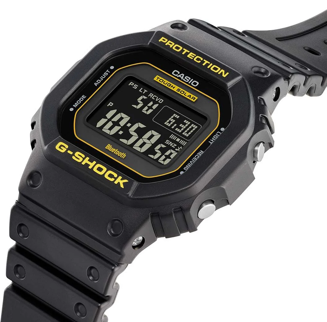 G-Shock 5600 Black Caution Yellow Mens Watch D - Image 4