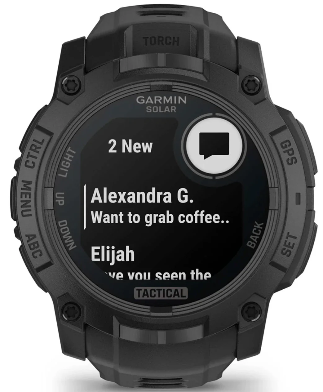 Garmin Instinct 3 Solar Tactical Edition 50mm Watch - Image 3