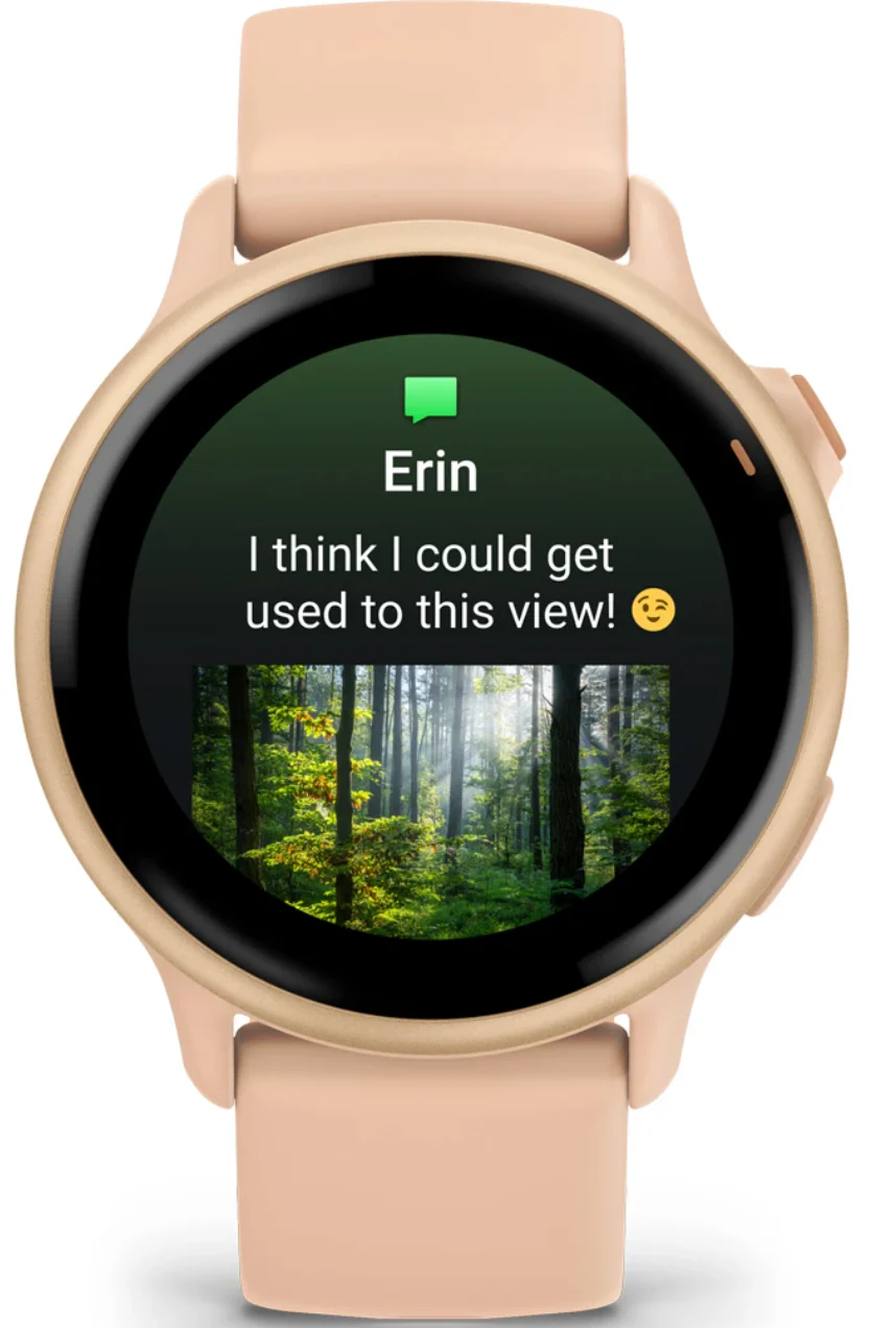 Garmin Vivoactive 6 Metallic Pink Dawn Watch - Image 3