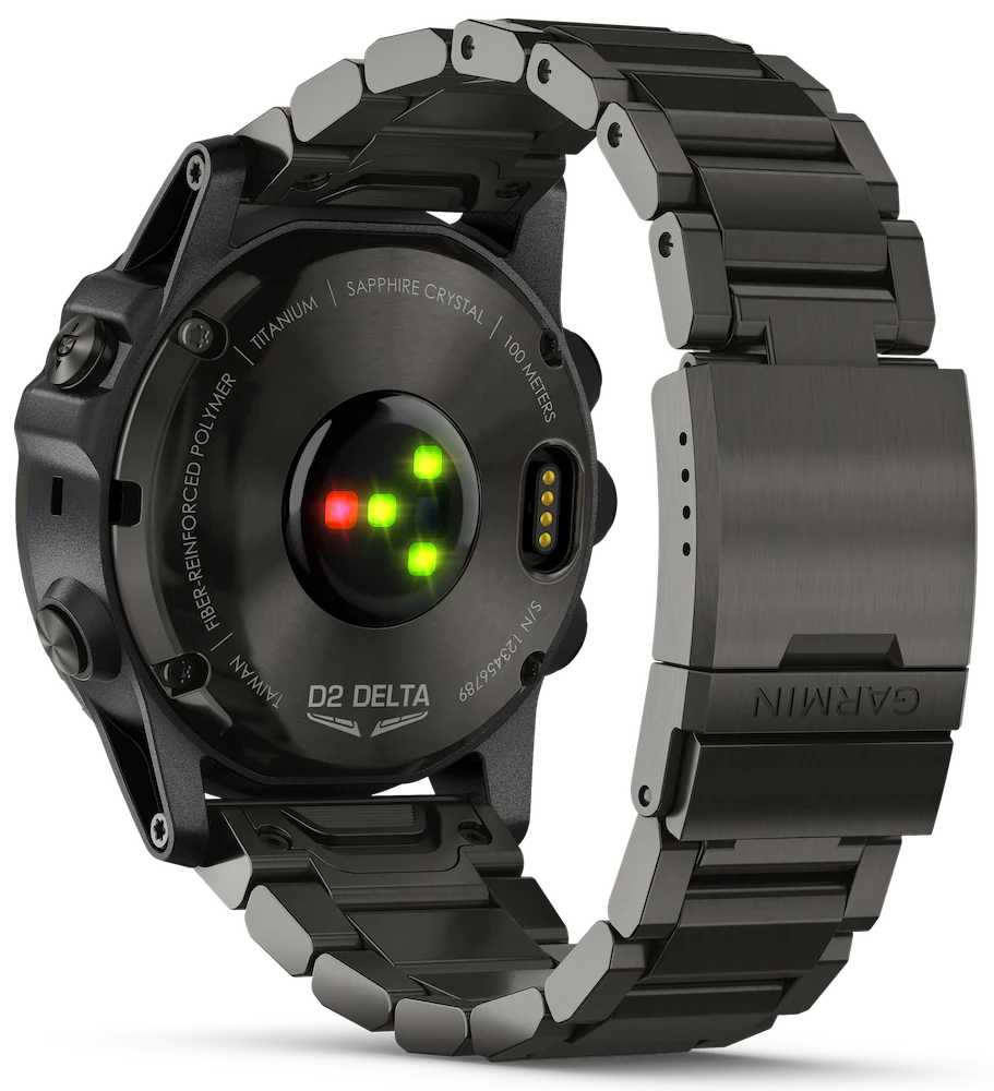 Garmin Watch D2 Delta PX Aviator Watch DLC Titanium Band - Image 3