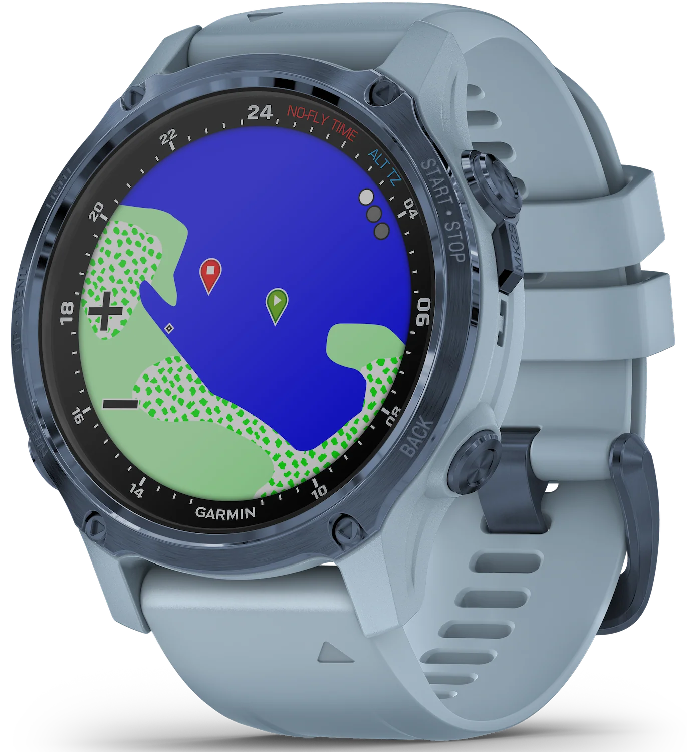 Garmin Descent MK2S Mineral Blue Sea Foam - Image 2
