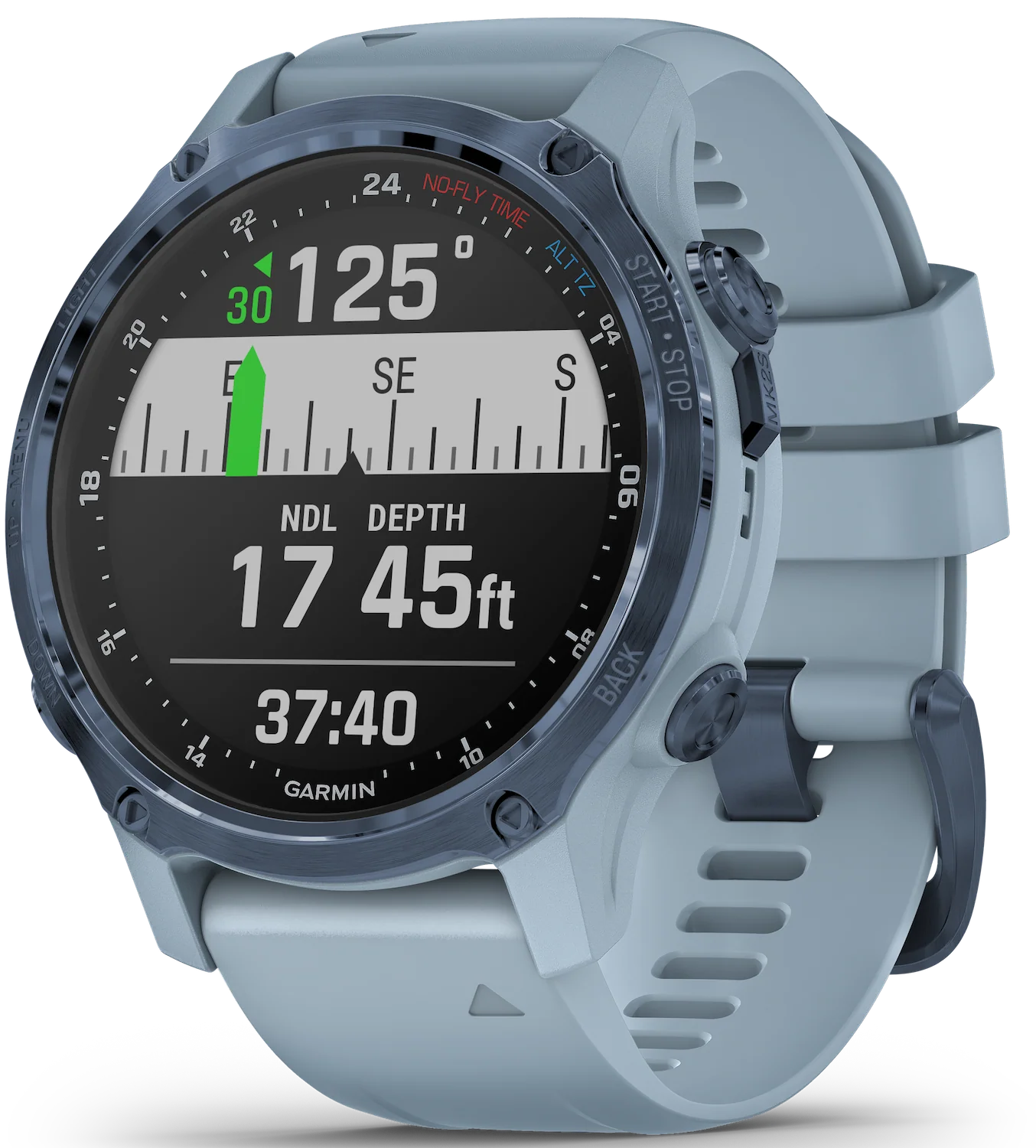Garmin Descent MK2S Mineral Blue Sea Foam - Image 4