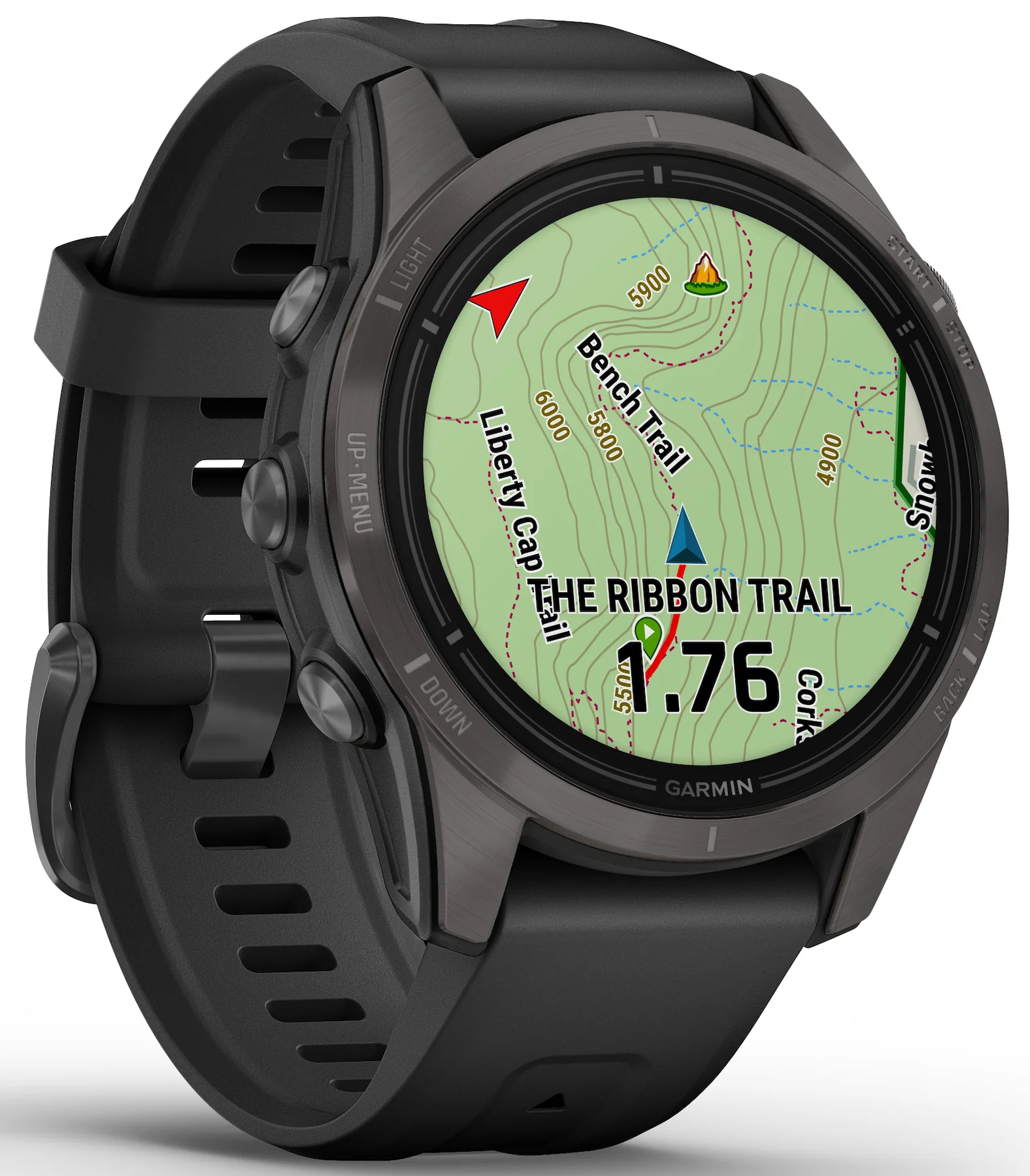 Garmin Epix Pro Gen 2 42mm Sapphire Carbon Grey DLC Titanium Watch - Image 4