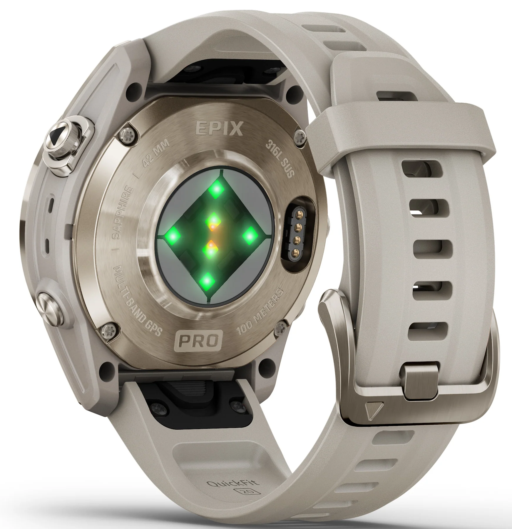 Garmin Epix Pro Gen 2 42mm Sapphire Soft Gold D - Image 9