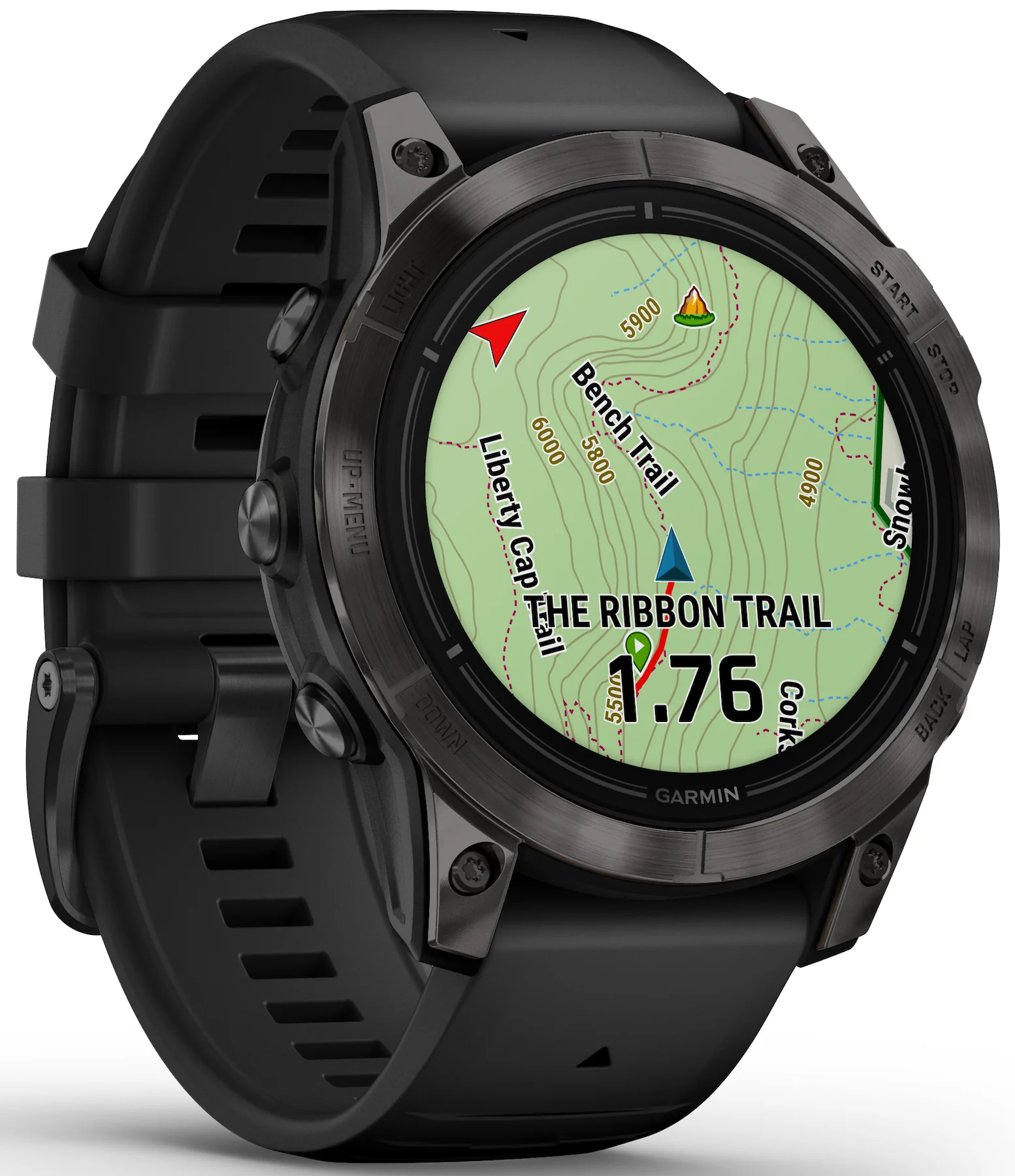 Garmin Epix Pro Gen 2 47mm Sapphire Carbon Grey DLC Titanium Watch - Image 4