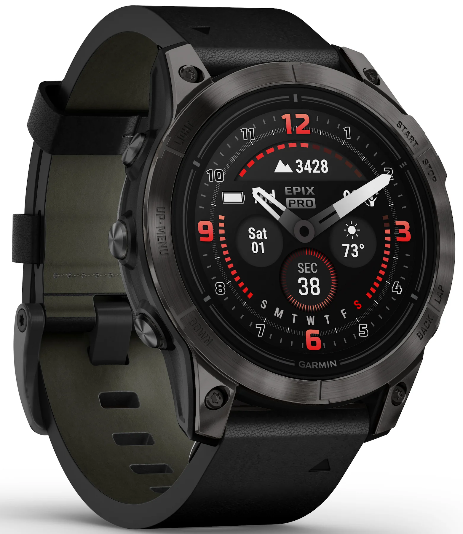Garmin Epix Pro Gen 2 47mm Sapphire Carbon Grey DLC Titanium D - Image 6