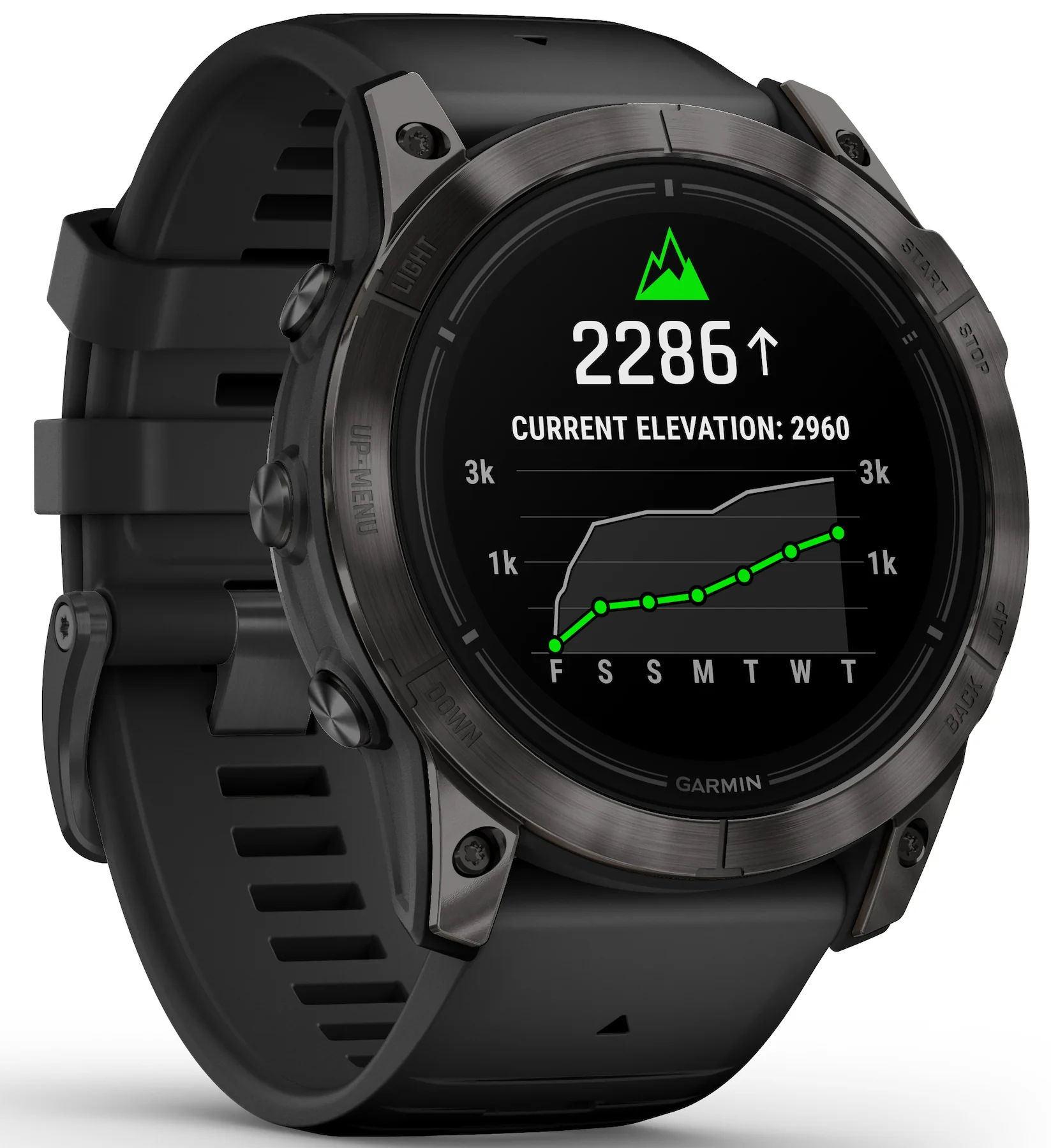 Garmin Epix Pro Gen 2 51mm Sapphire Carbon Grey DLC Titanium Watch - Image 4