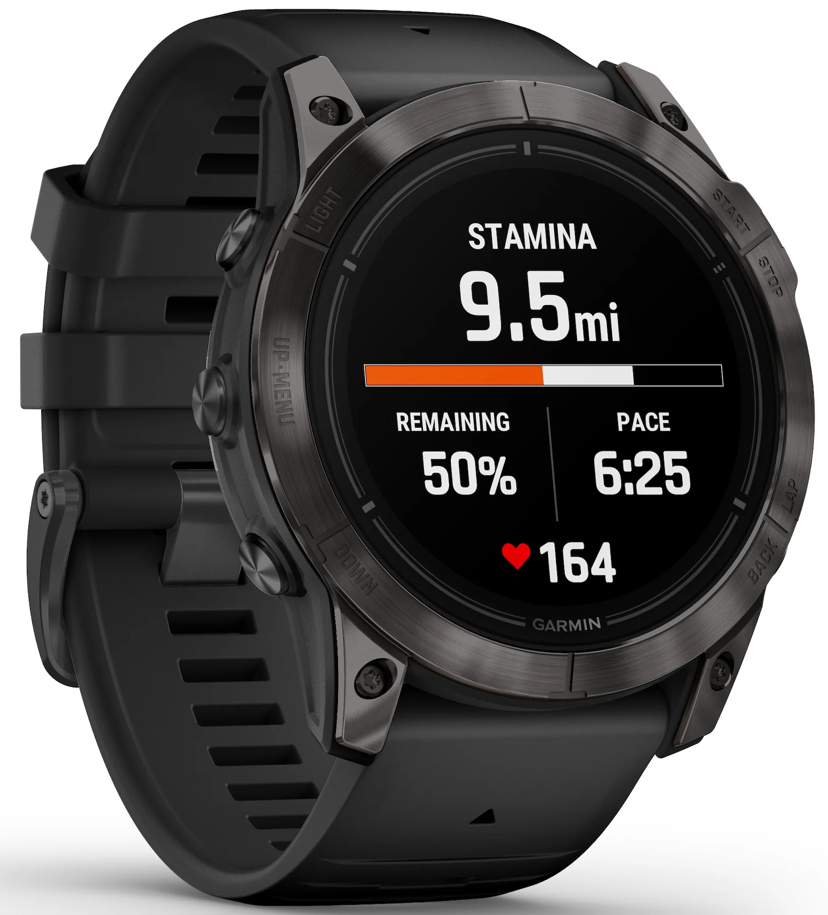 Garmin Epix Pro Gen 2 51mm Sapphire Carbon Grey DLC Titanium Watch - Image 5