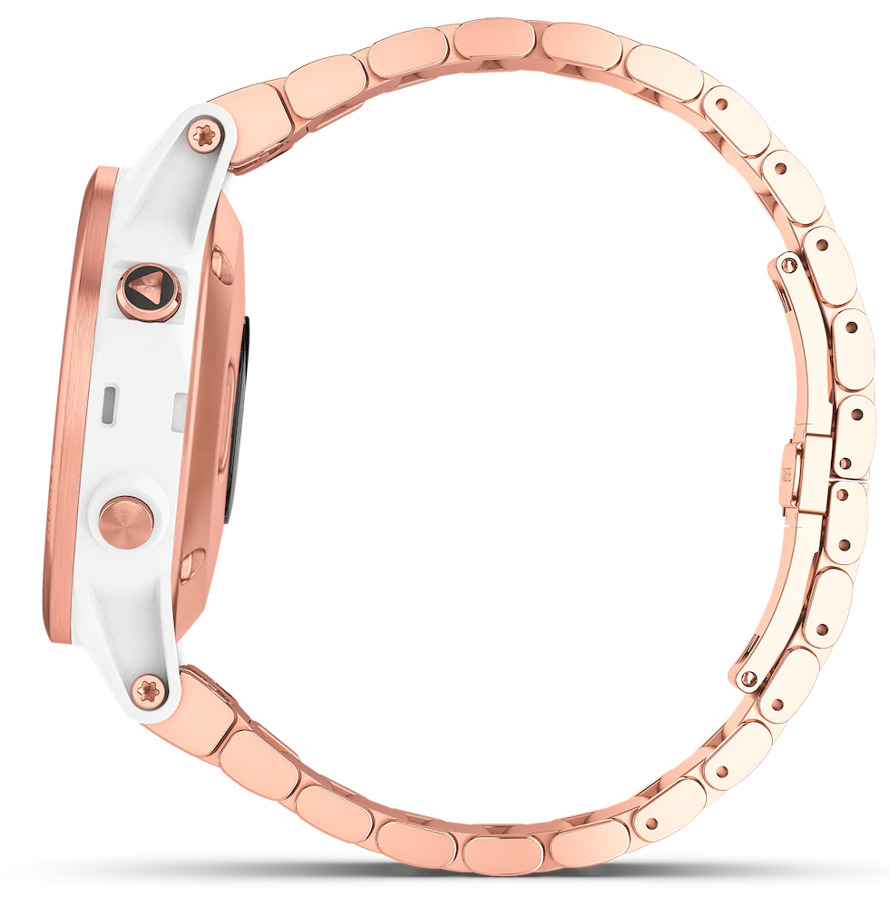Garmin Watch Fenix 5S Plus Sapphire Rose Gold Band - Image 3