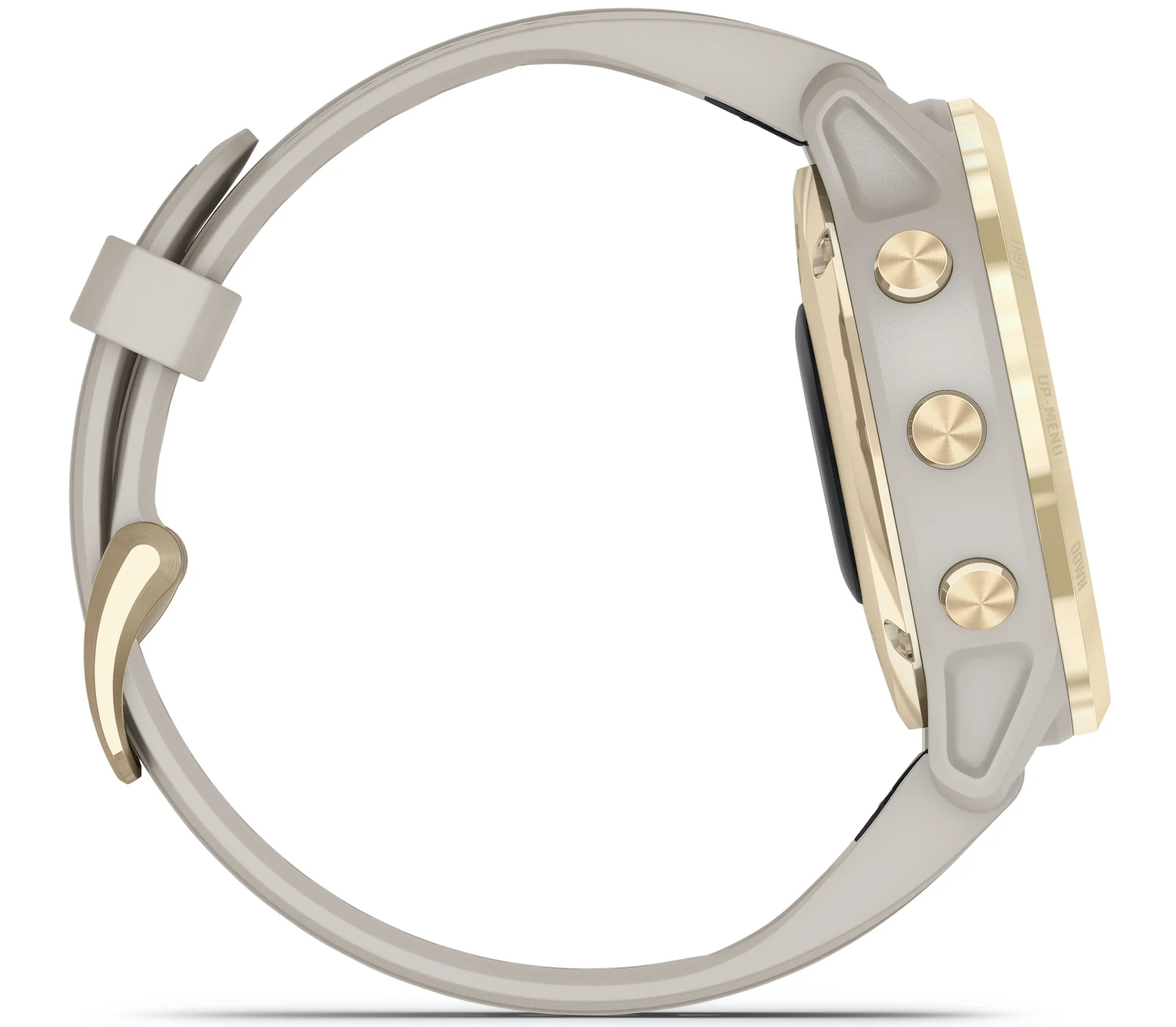 Garmin Watch Fenix 6S Pro Solar Light Gold With Light Sand Band - Image 3