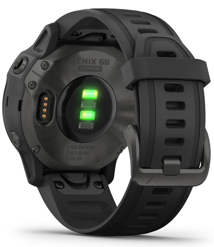 Garmin Watch Fenix 6S Sapphire Carbon Grey DLC D - Image 2