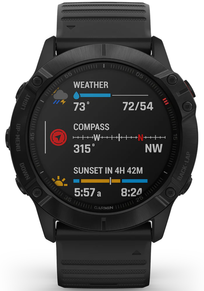 Garmin Watch Fenix 6X Pro Black D - Image 6