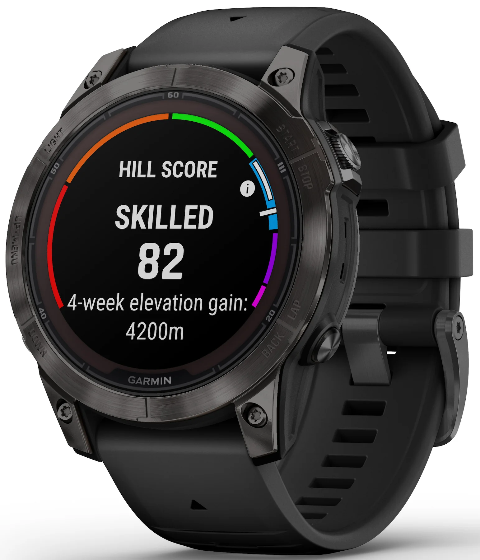 Garmin Fenix 7 Pro Sapphire Solar Carbon Grey Titanium Watch D