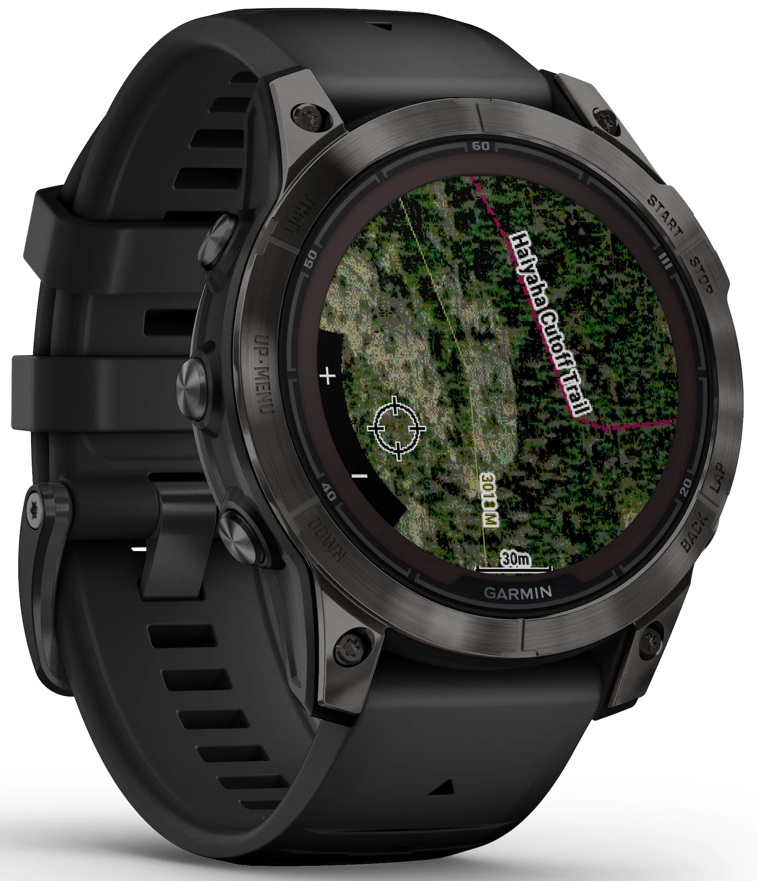 Garmin Fenix 7 Pro Sapphire Solar Carbon Grey Titanium Watch D - Image 4