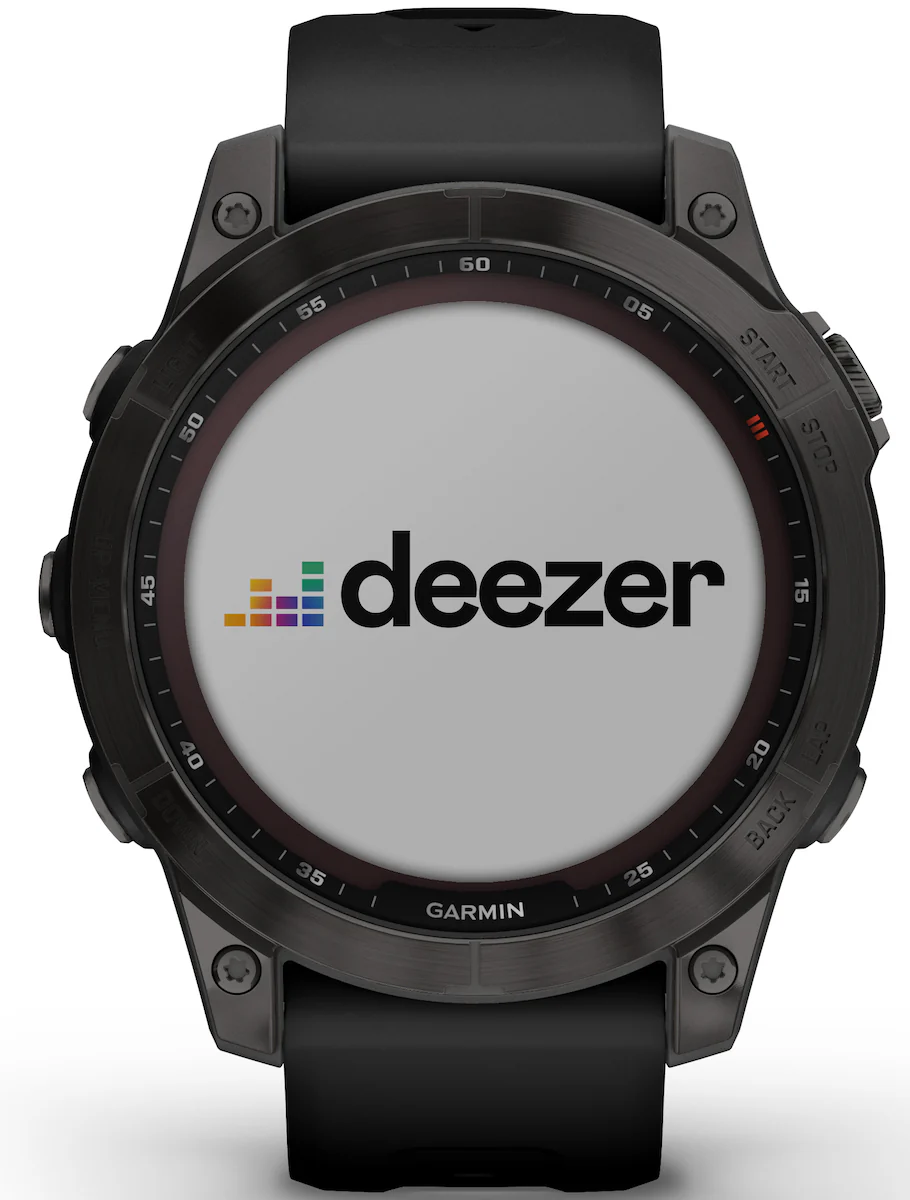 Garmin Watch Fenix 7 Sapphire Solar Carbon Gray DLC Titanium - Image 4