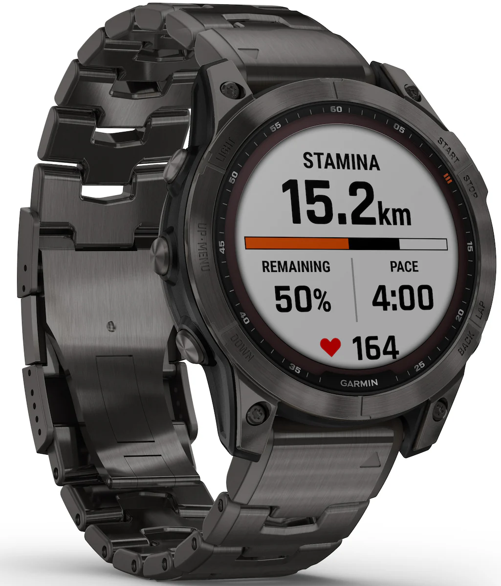 Garmin Fenix 7 Sapphire Carbon Gray DLC Titanium D - Image 10