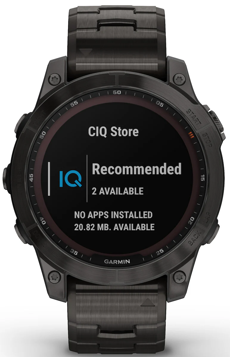 Garmin Fenix 7 Sapphire Carbon Gray DLC Titanium D - Image 7