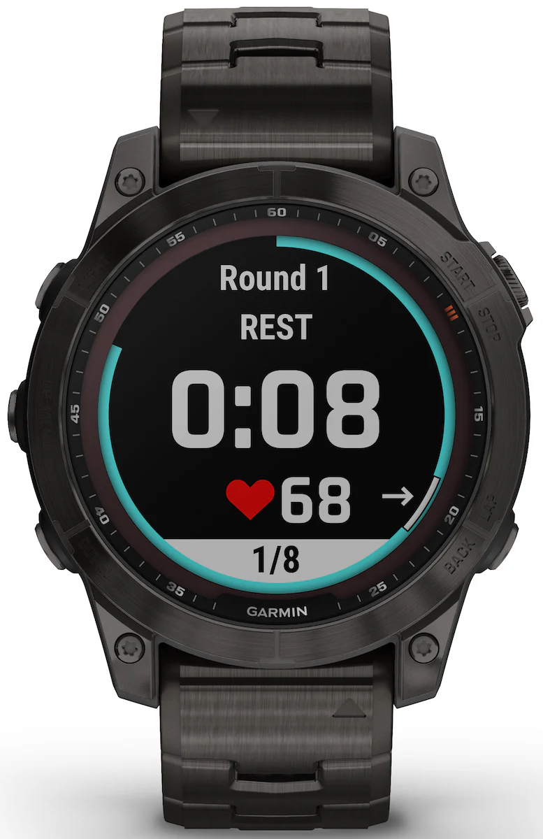 Garmin Fenix 7 Sapphire Carbon Gray DLC Titanium D - Image 8