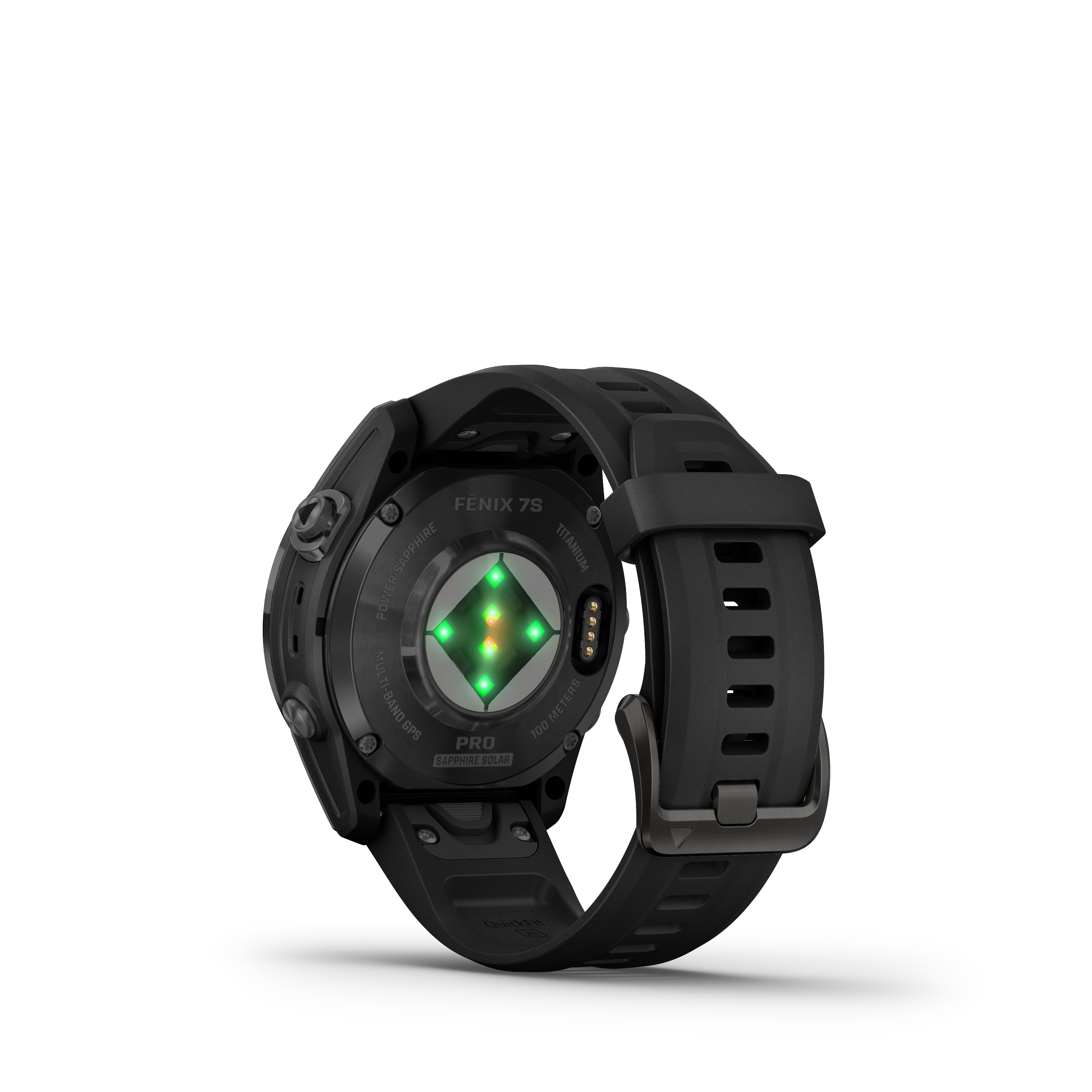 Garmin Fenix 7S Pro Sapphire Solar Carbon Grey Titanium Watch - Image 8