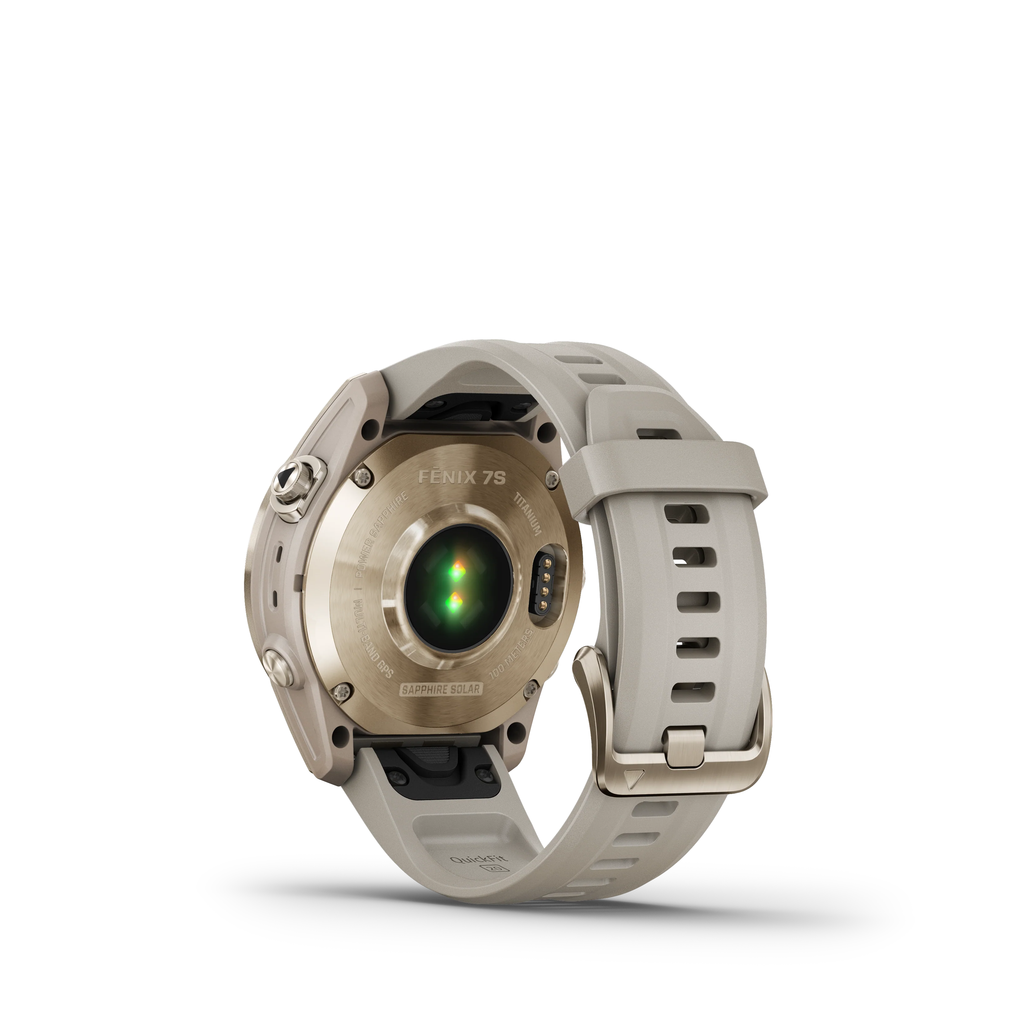 Garmin Fenix 7S Sapphire Solar Cream Gold D - Image 12