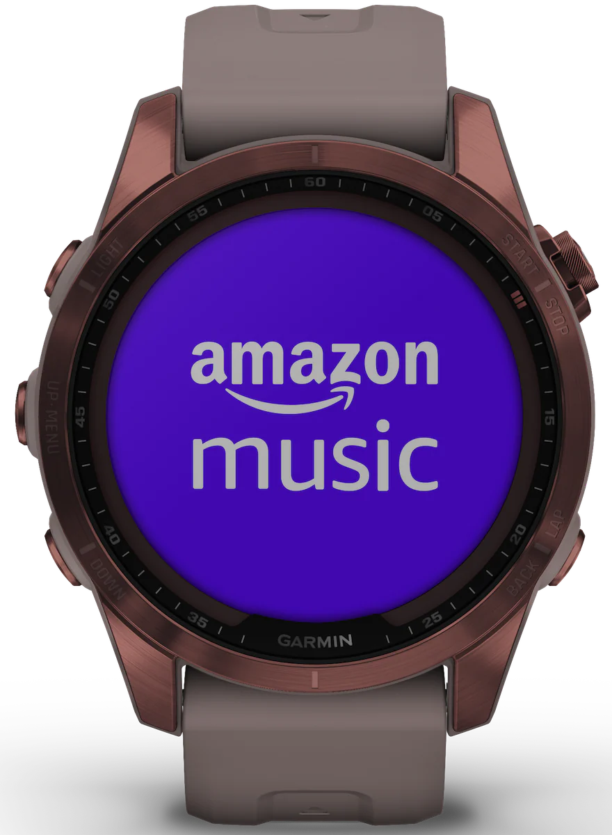 Garmin Watch Fenix 7S Sapphire Solar Dark Bronze Titanium D - Image 3