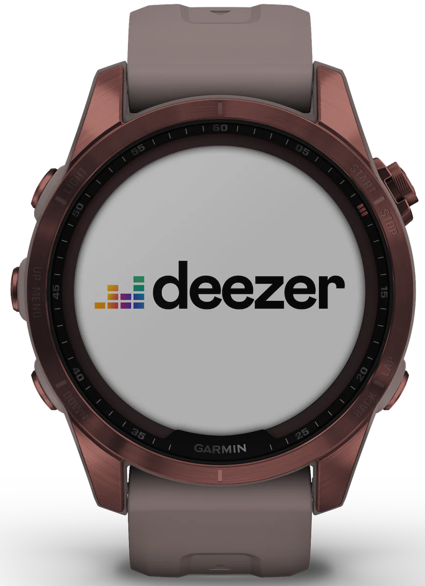 Garmin Watch Fenix 7S Sapphire Solar Dark Bronze Titanium D - Image 4